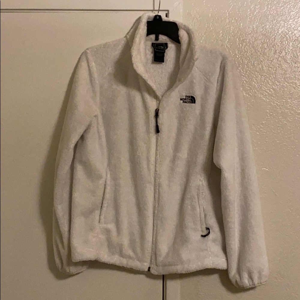 North Face fuzzy jacket